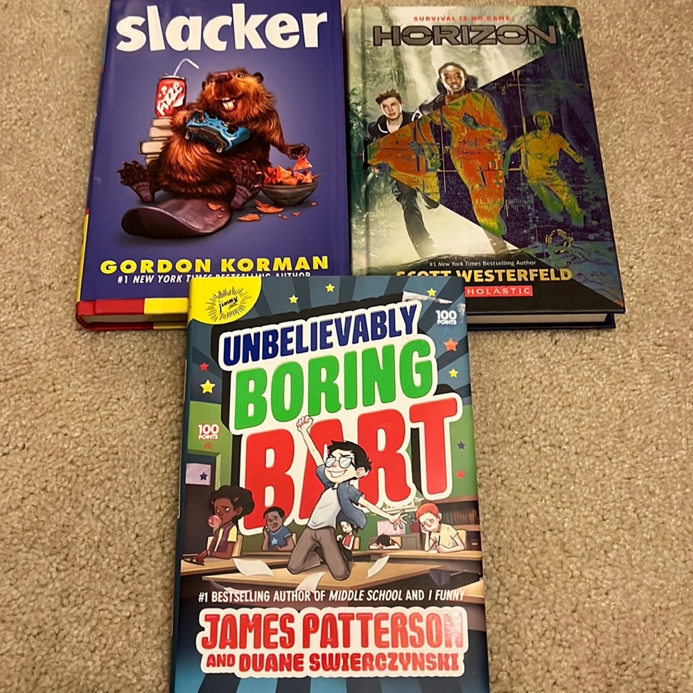 3-Hardback Books